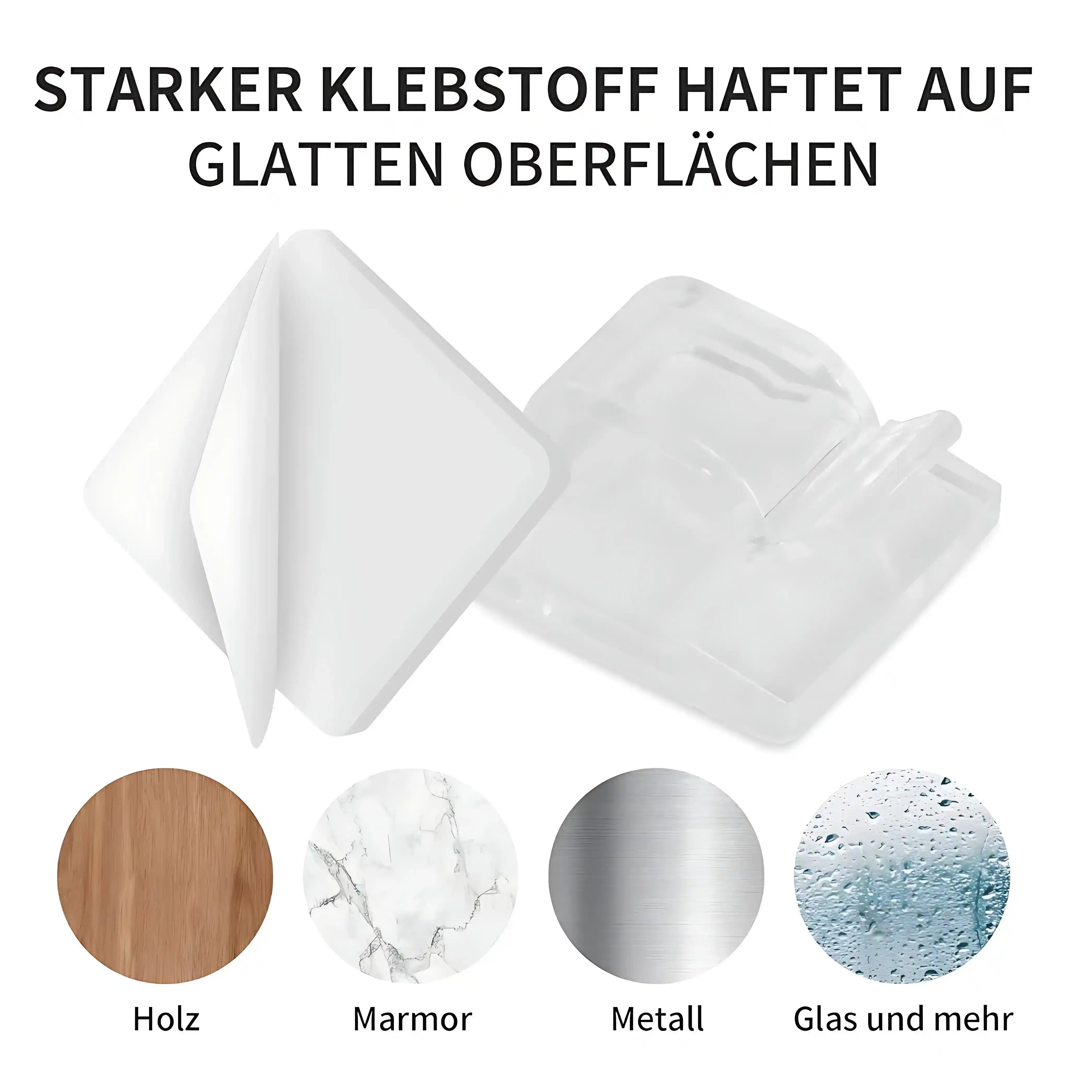 120er Outdoor Kabelhalter Clips Selbstklebend Transparent für Lichterkette und Kabelbefestigung