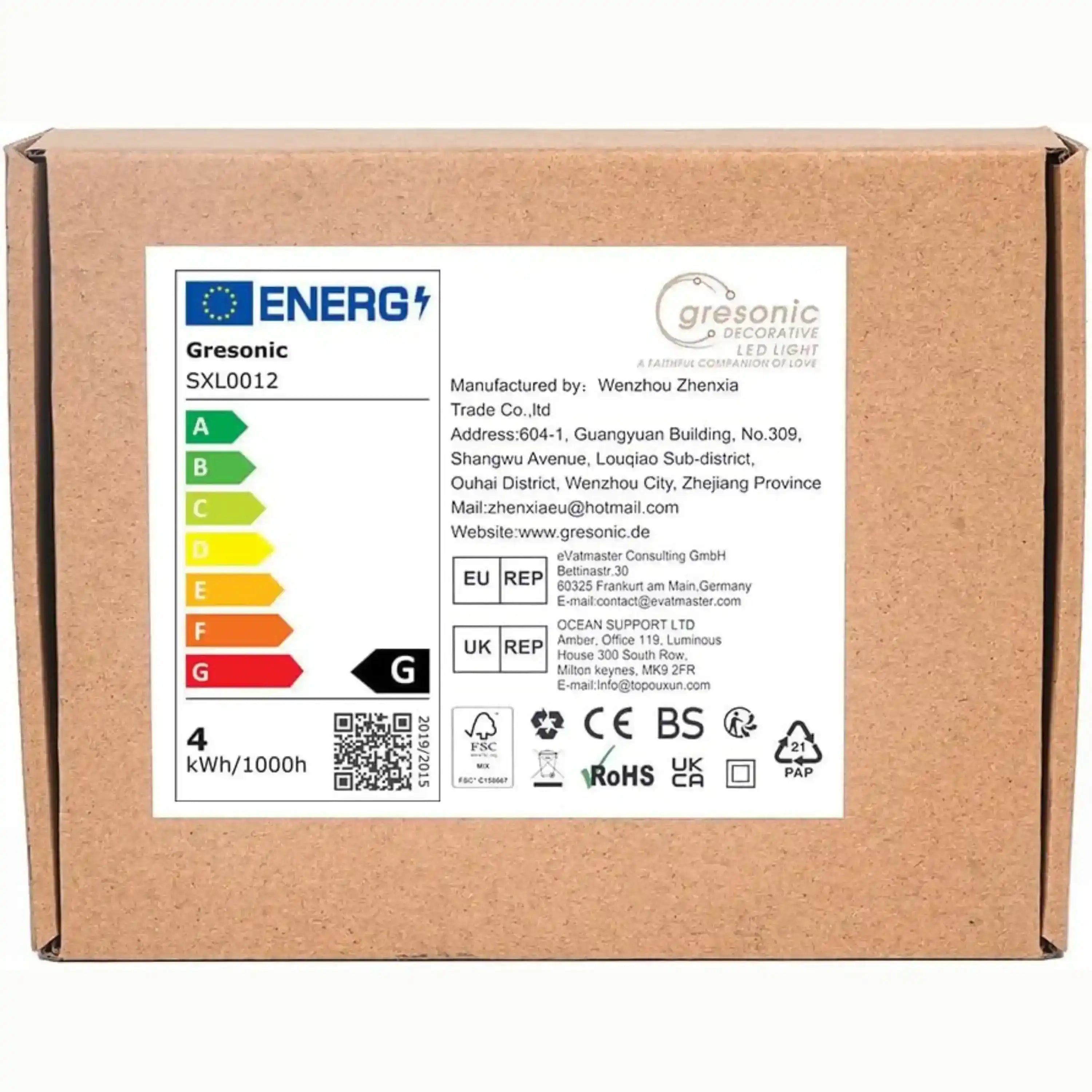 100 LED Lichternetz Lichtervorhang Strombetrieben Warmweiß Innen Außen Weihnachtsdeko