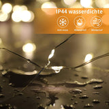  IP44 wasserdichte Lichterdraht eignet sich für Außenverwendung und Dekorationsmöglichkeiten