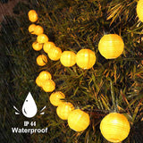 waterproof IP44 Lampion Lichterkette